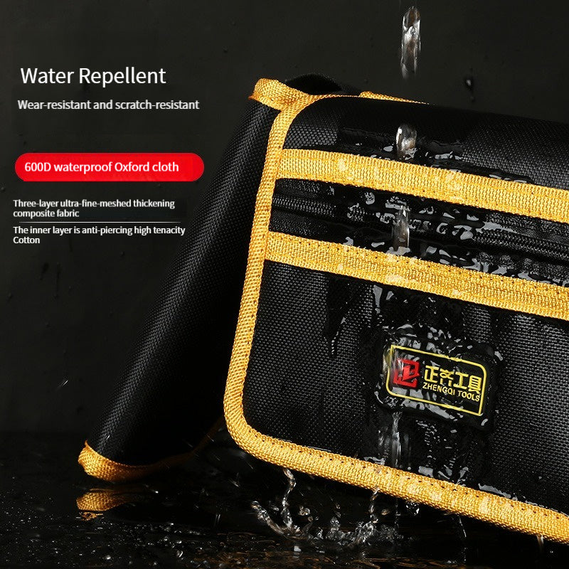 Electrician Tool Kit Special Portable Small Waist Bag Canvas Sturdy And Durable Waist Bag Belt Multi-function Storage And Repair Bag