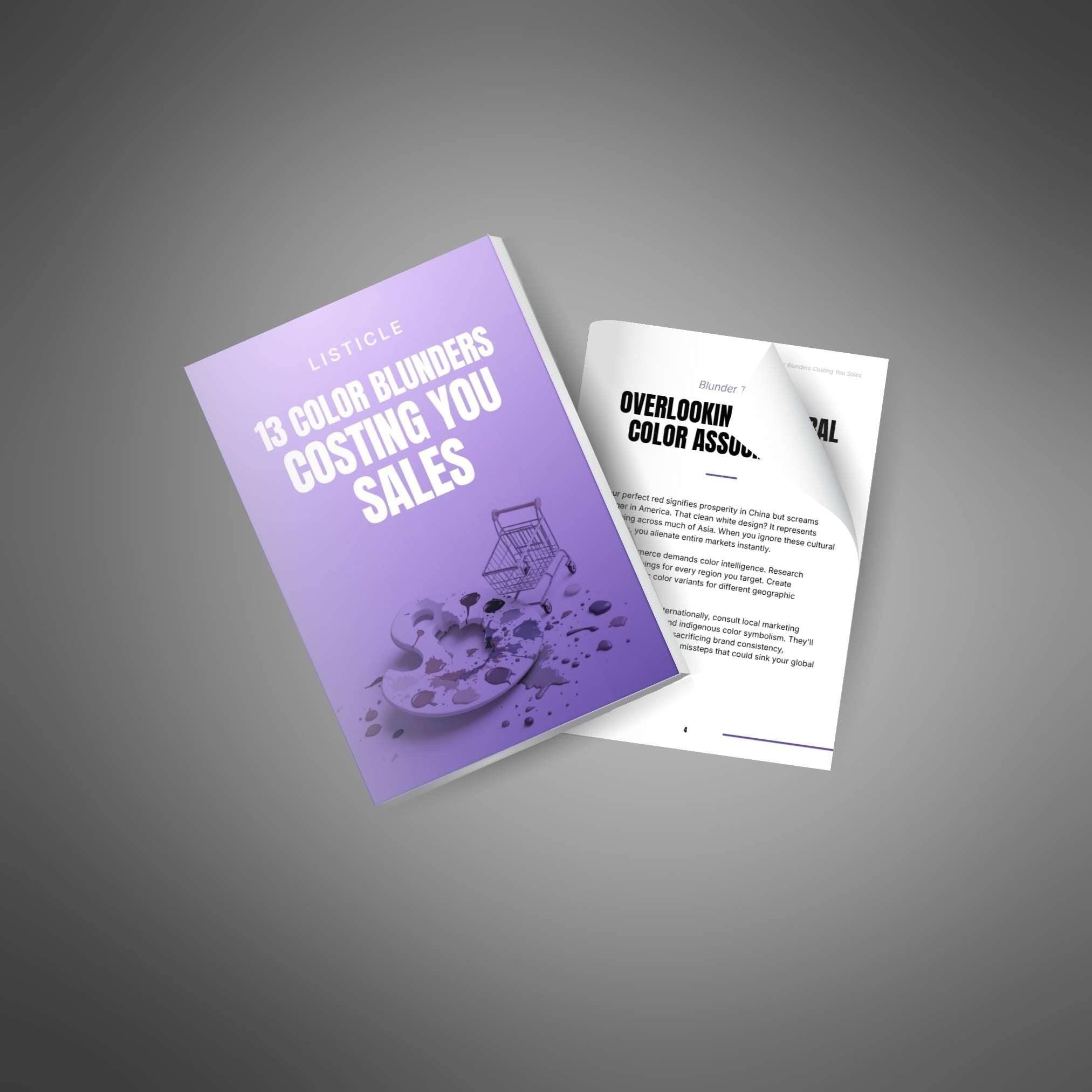 13 Color Blunders Costing You Sales