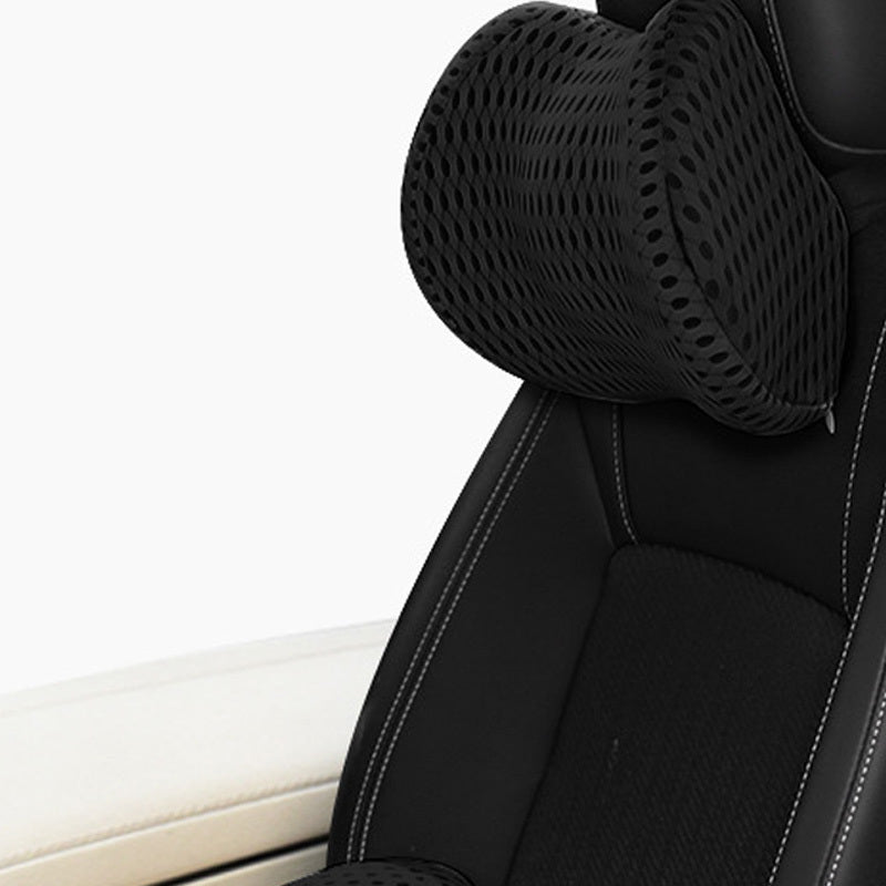 Memory Foam Car Headrest Lumbar Support Set