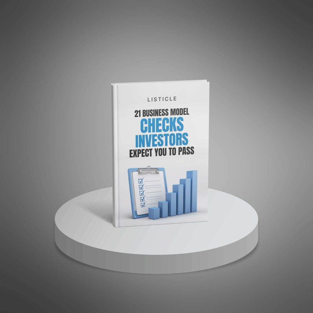 21 Business Model Checks Investors Expect You to Pass