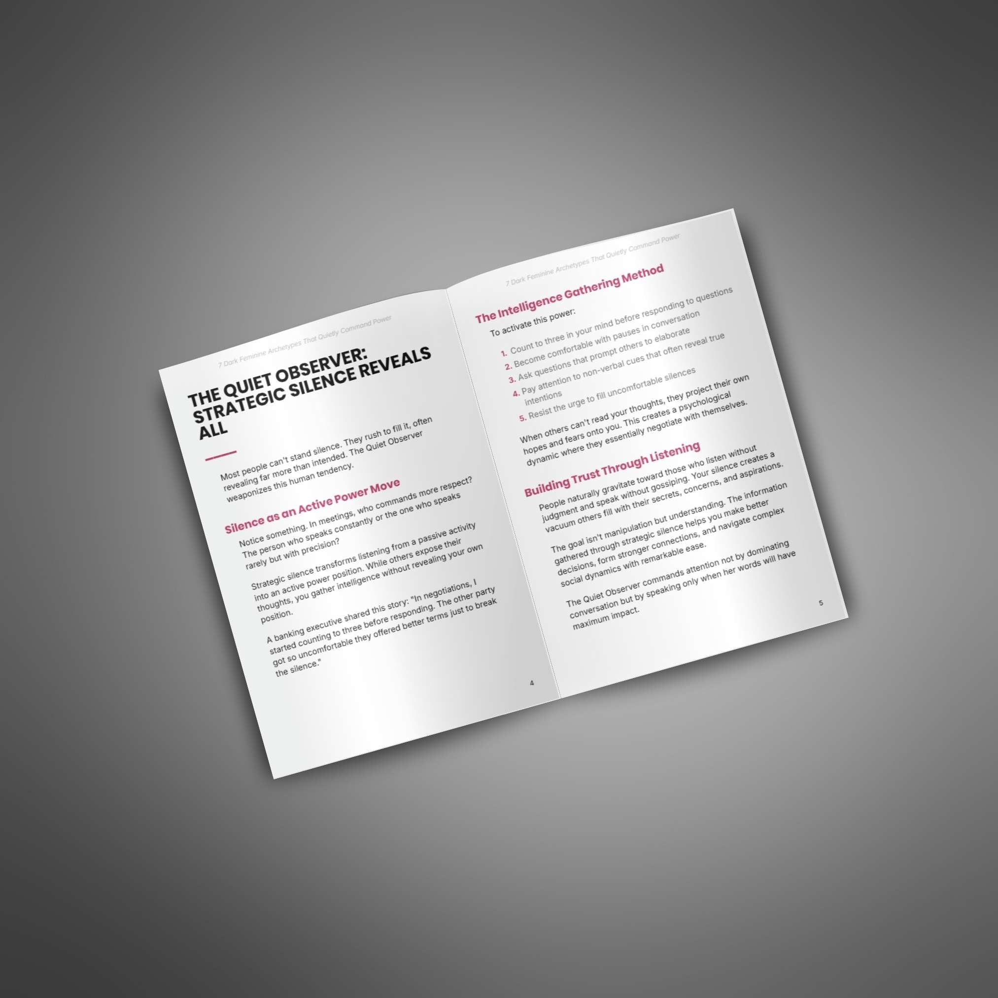 7 Dark Feminine Archetypes That Quietly Command Power