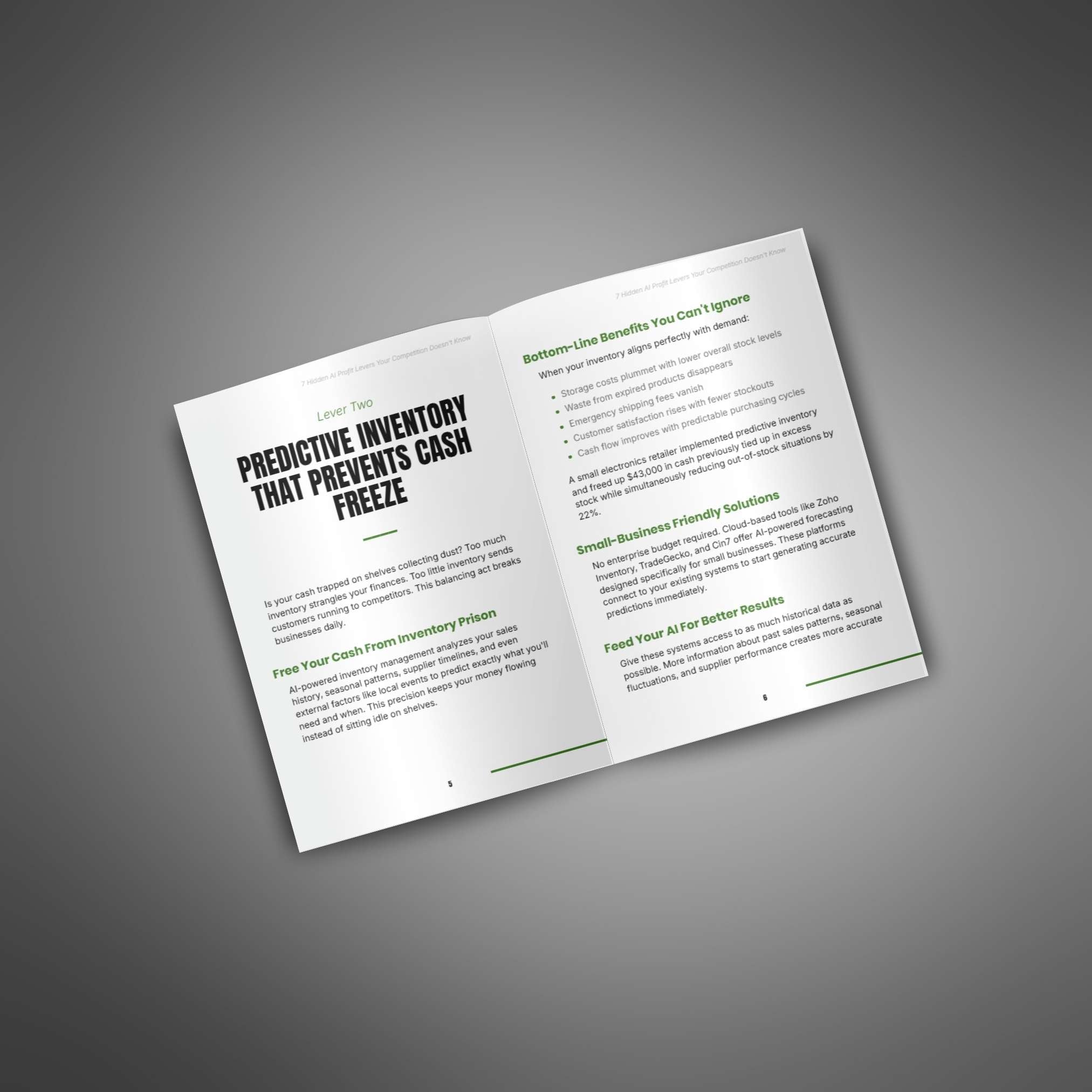 7 Hidden AI Profit Levers Your Competition Doesn't Know