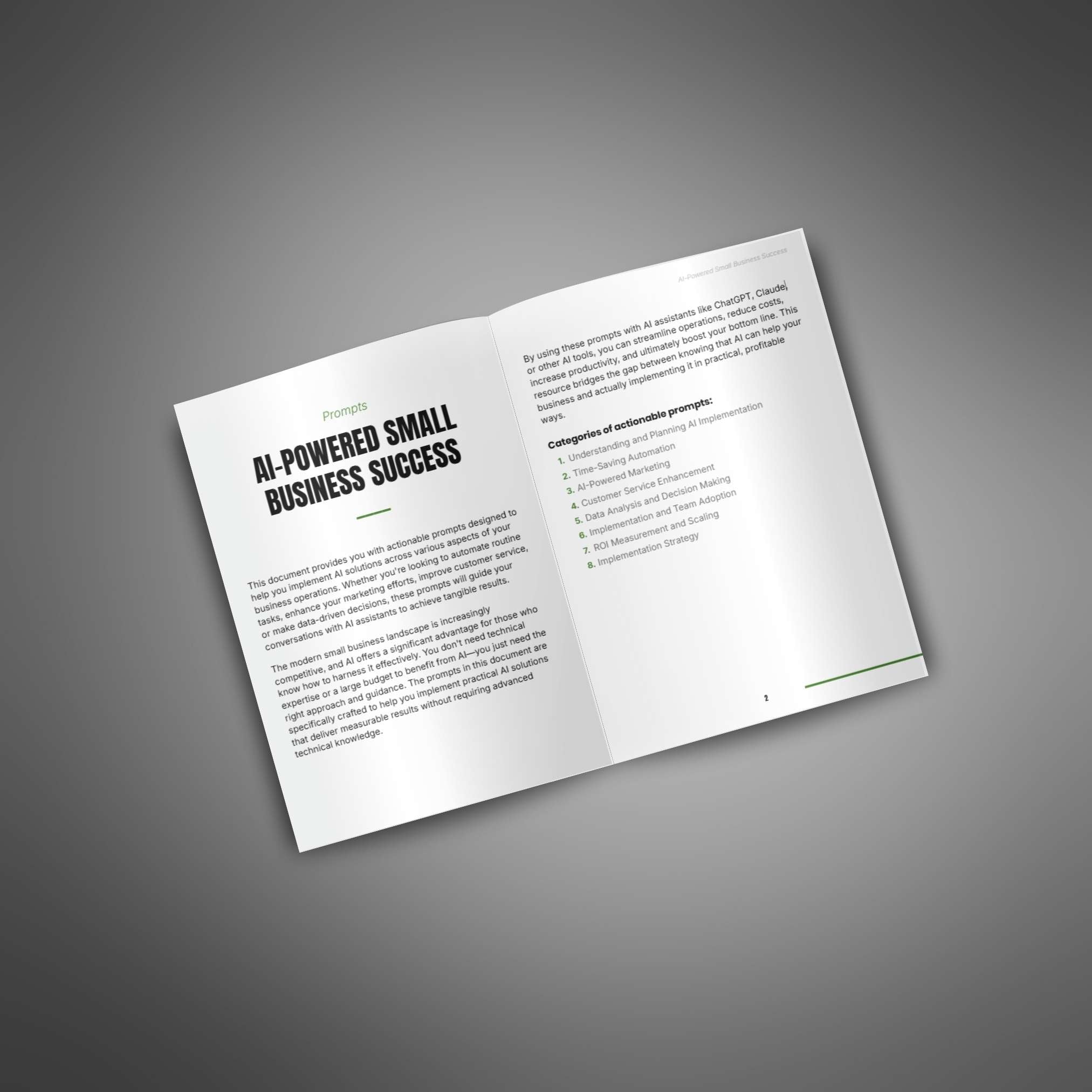 AI-Powered Small Business Success