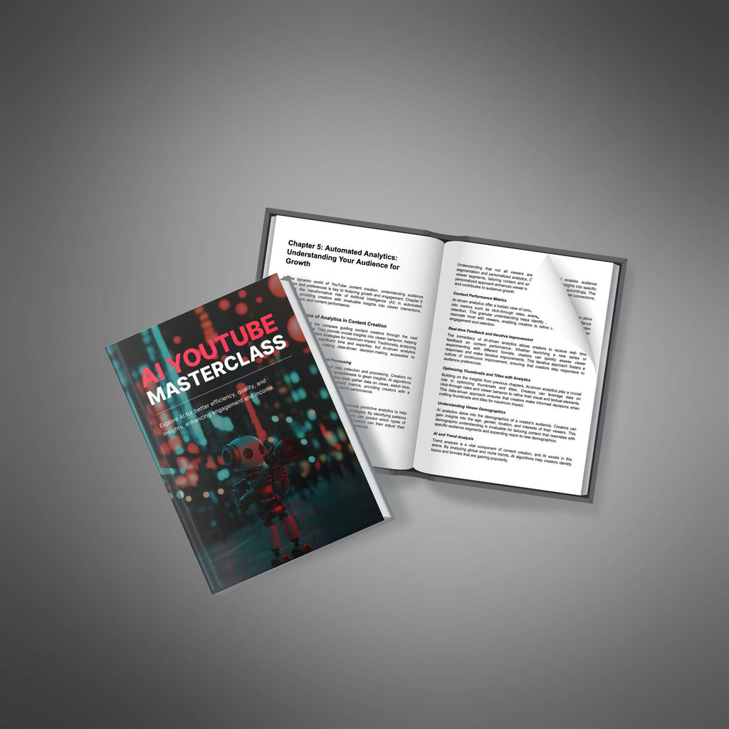 AI YouTube Masterclass – Ebook