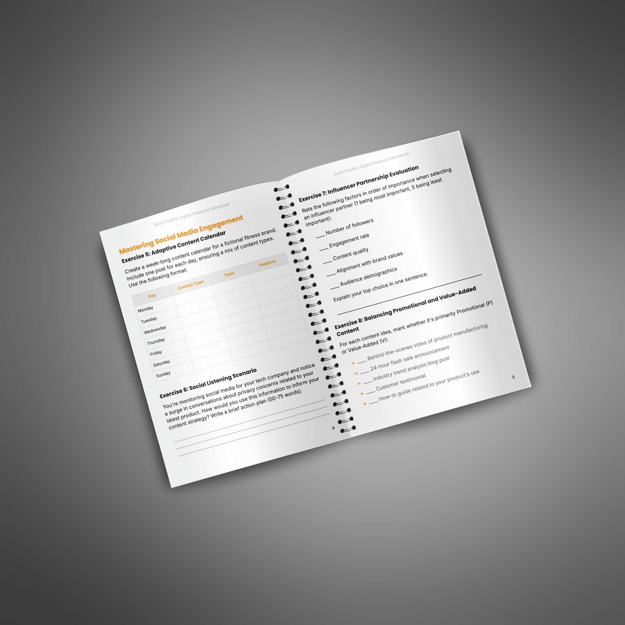 Build Positive Digital Presence – Workbook