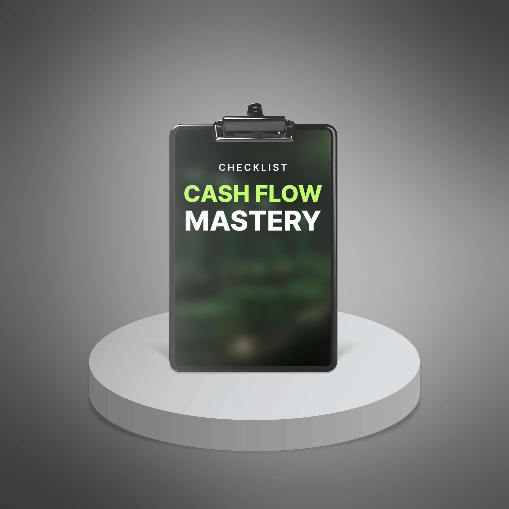 Cash Flow Mastery - Checklist