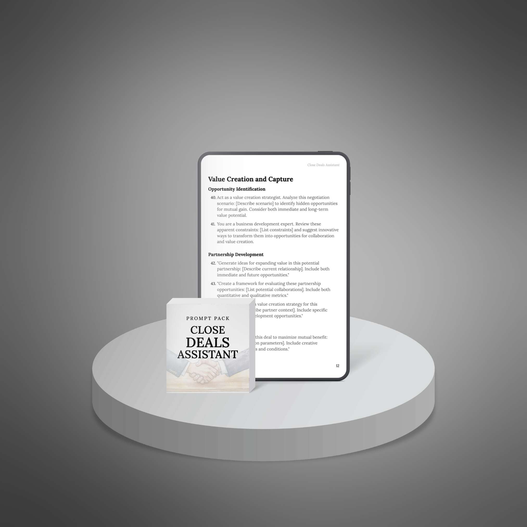 Close Deals Assistant