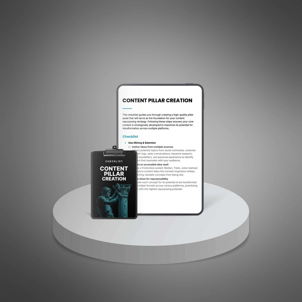Content Pillar Creation