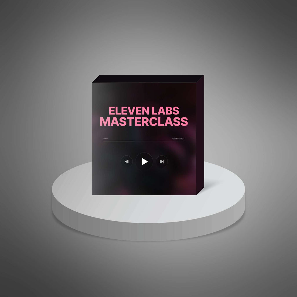 Eleven Labs Masterclass – Step-by-Step Tutorials to Create Realistic AI Voices and Elevate Your Audio Projects