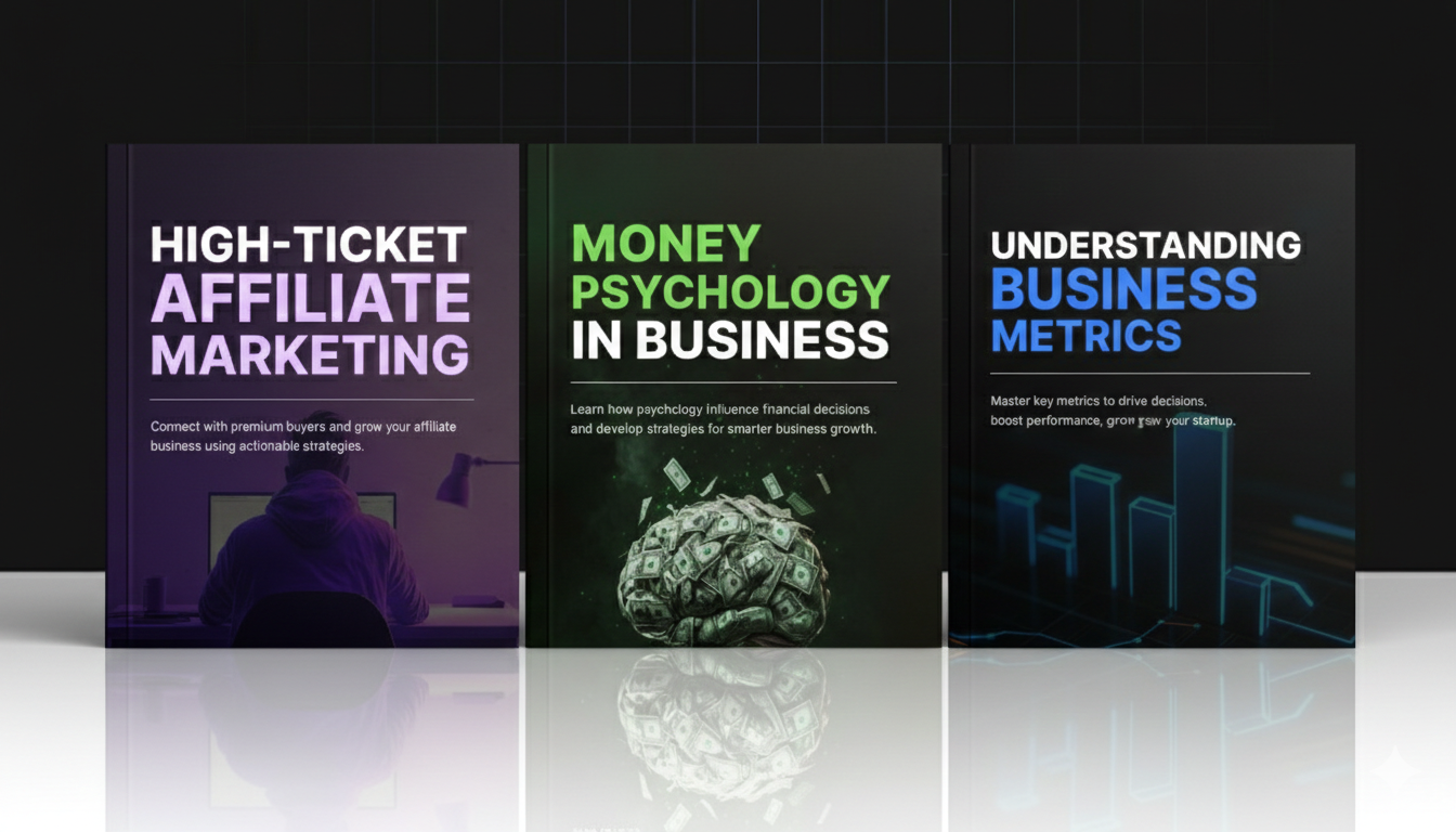 Master Money Psychology, Track Business Metrics & Scale Premium Affiliate Income