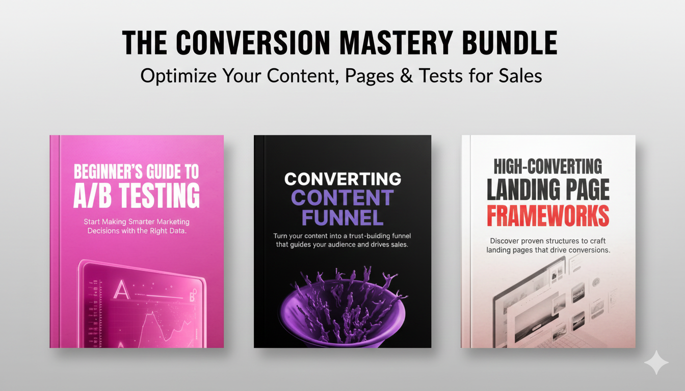 High-Converting Landing Pages, Content Funnels & A/B Testing