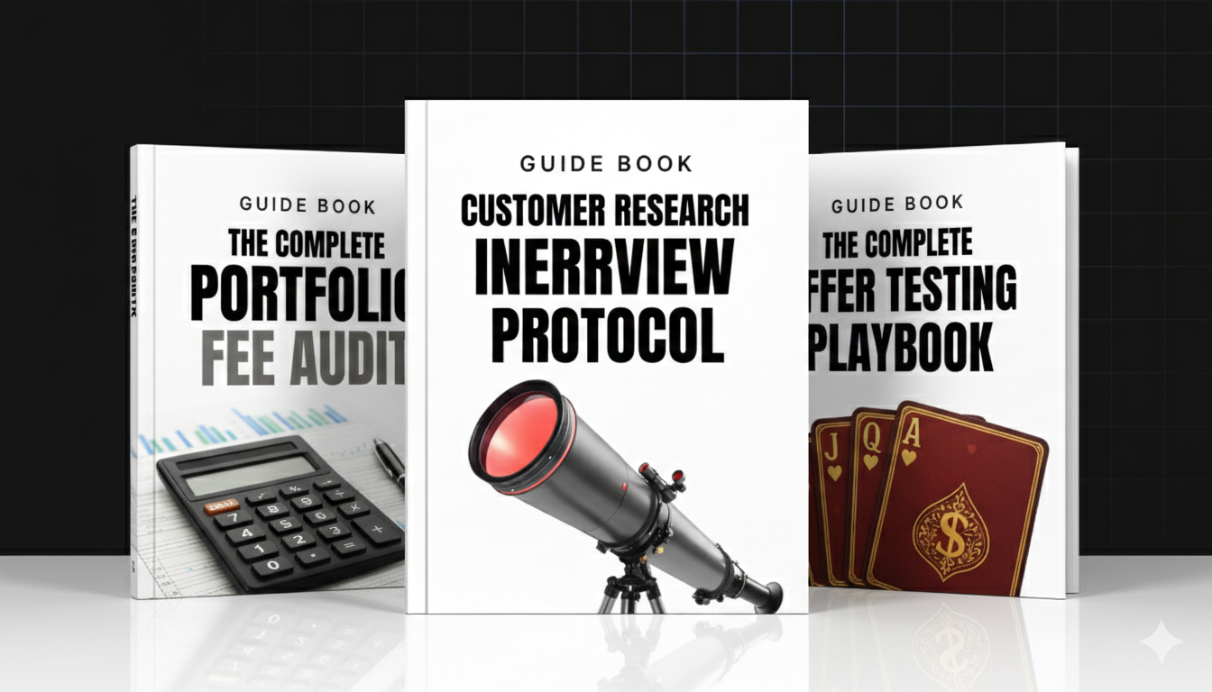 Test Offers Smartly, Interview Customers Deeply & Audit Portfolio Fees