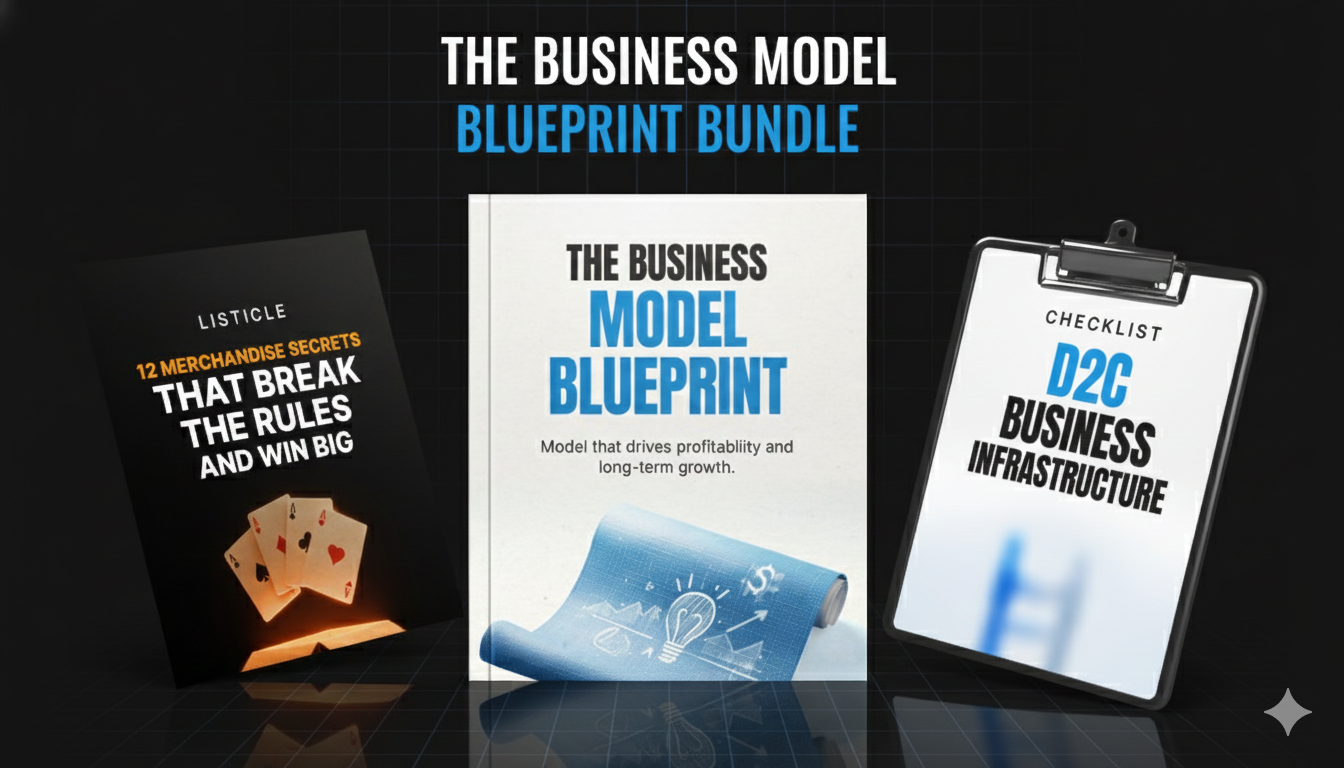 D2C Domination Bundle: Build, Blueprint & Break Rules to Launch Your Winning Brand
