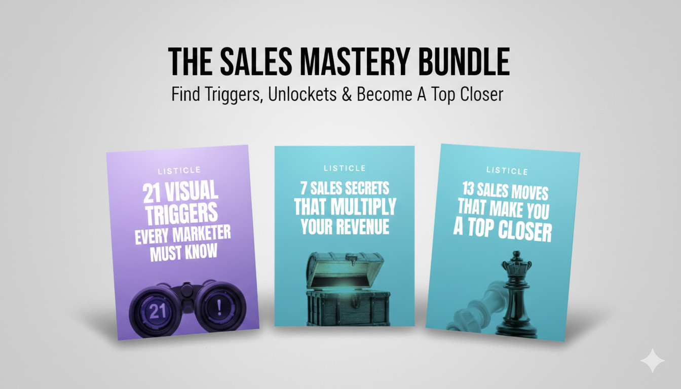 Close Like a Pro, Multiply Revenue & Master Visual Triggers