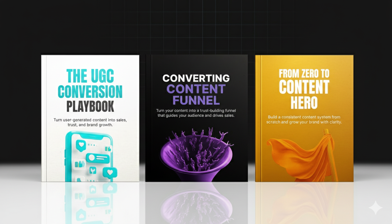 Build High-Performing Funnels, Go From Zero to Content Hero & Turn UGC Into Sales Power