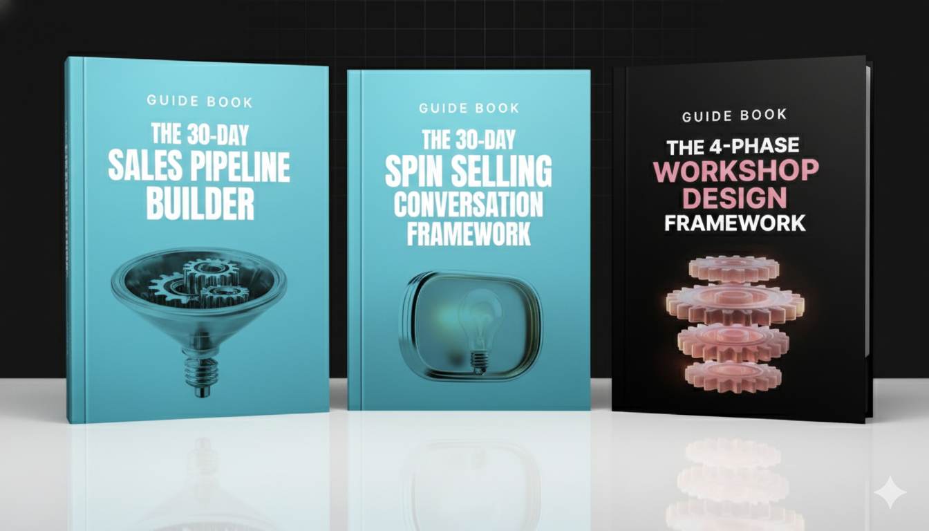 Design Engaging Workshops, Master SPIN Selling & Build a 30-Day Sales Pipeline