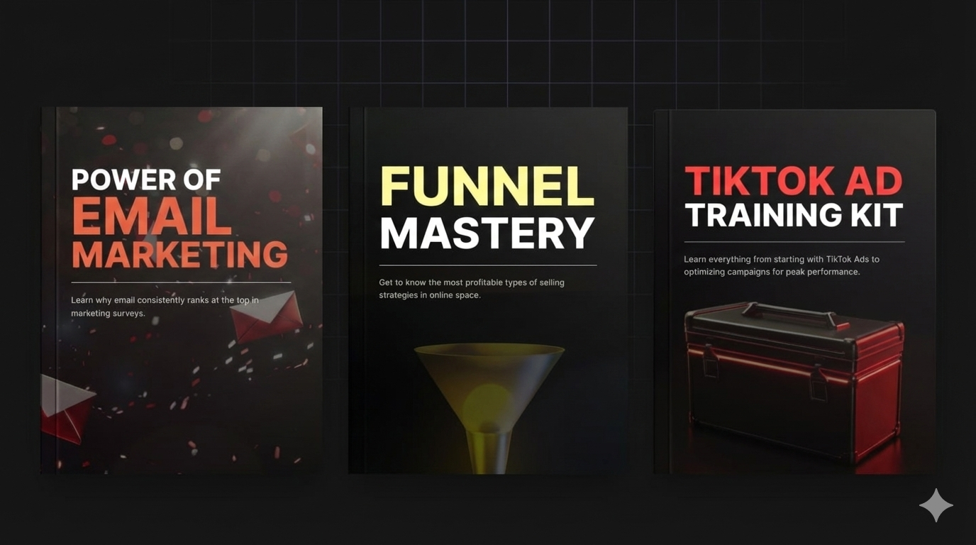 Digital Marketing Mastery Bundle: Funnels, TikTok Ads & Email