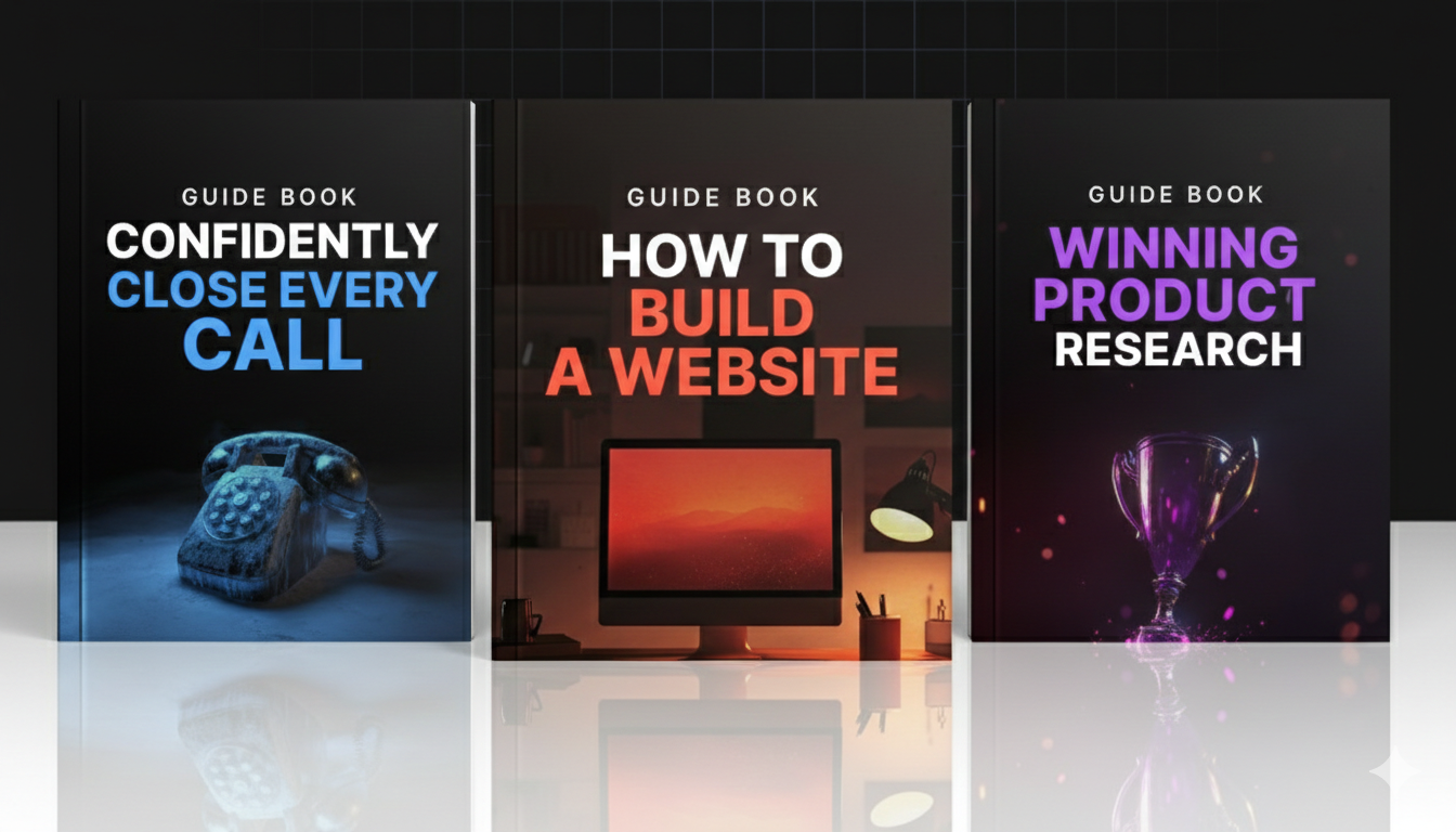 Build Your Website, Close Sales Calls & Research Winning Products