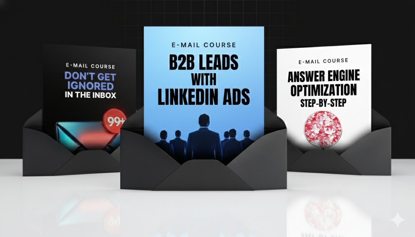 Master AEO, Win B2B Leads with LinkedIn Ads & Write Emails That Get Opened