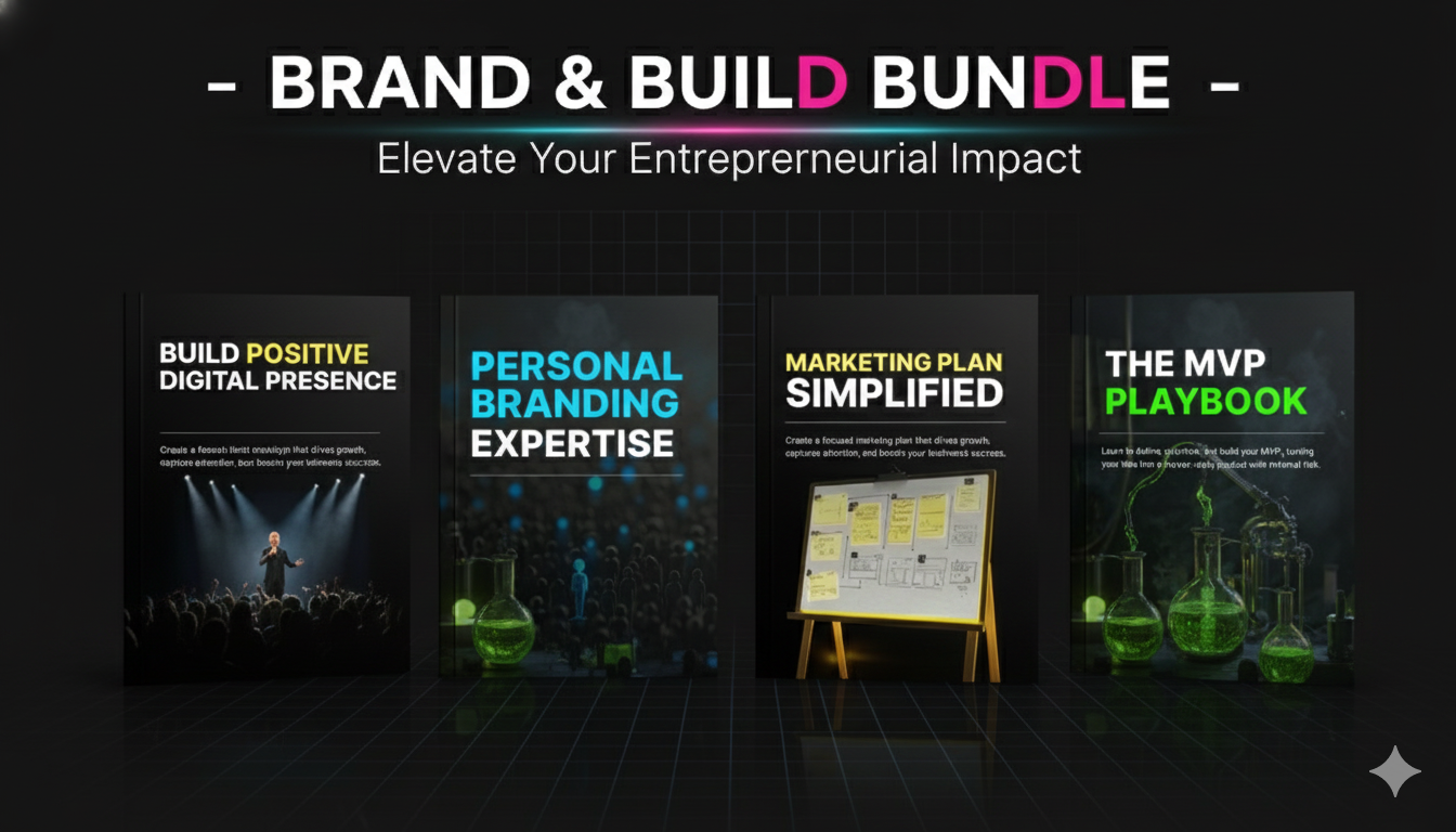 Build Your Personal Brand, Digital Presence, and MVP Fast