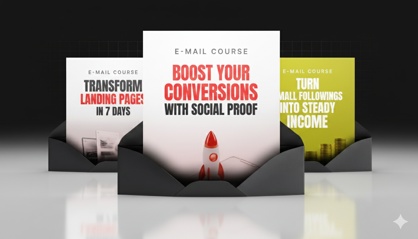 Monetize Small Followings, Boost Conversions with Proof & Transform Landing Pages in 7 Days