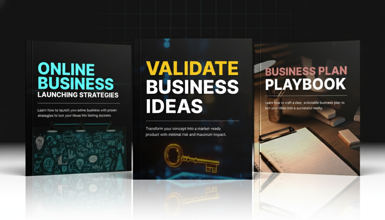 Validate Your Business Ideas, Craft a Winning Plan & Launch Your Online Business Successfully