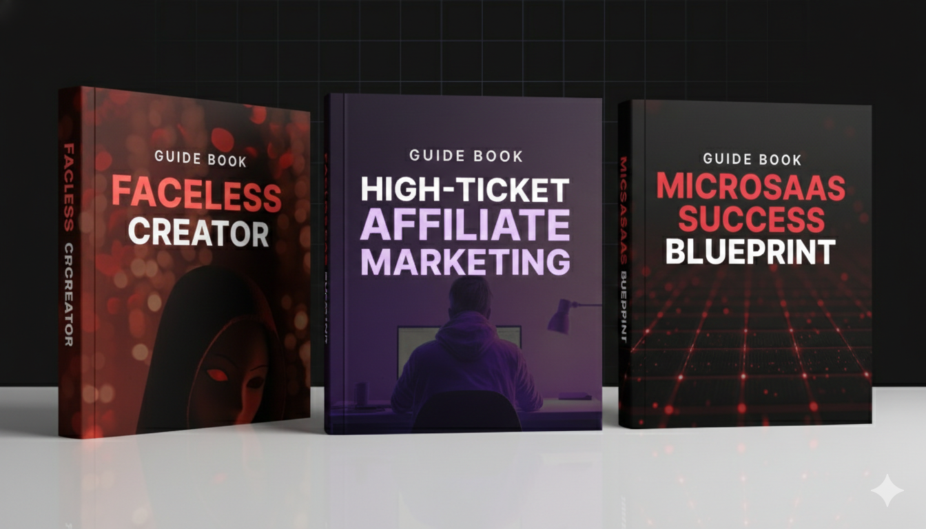 Build Premium Affiliate Income, Launch Faceless Brands & Scale MicroSaaS