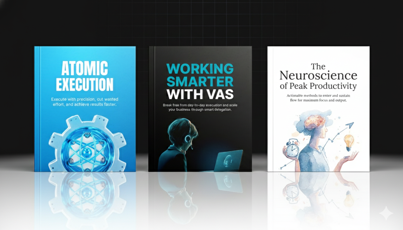 Unlock Brain Power, Delegate with VAs & Achieve Atomic Execution