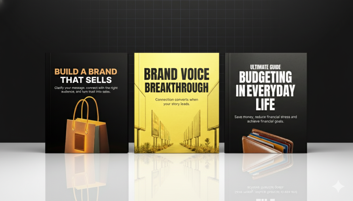Build a Brand That Sells, Master Everyday Budgeting & Refresh Your Voice with Confidence