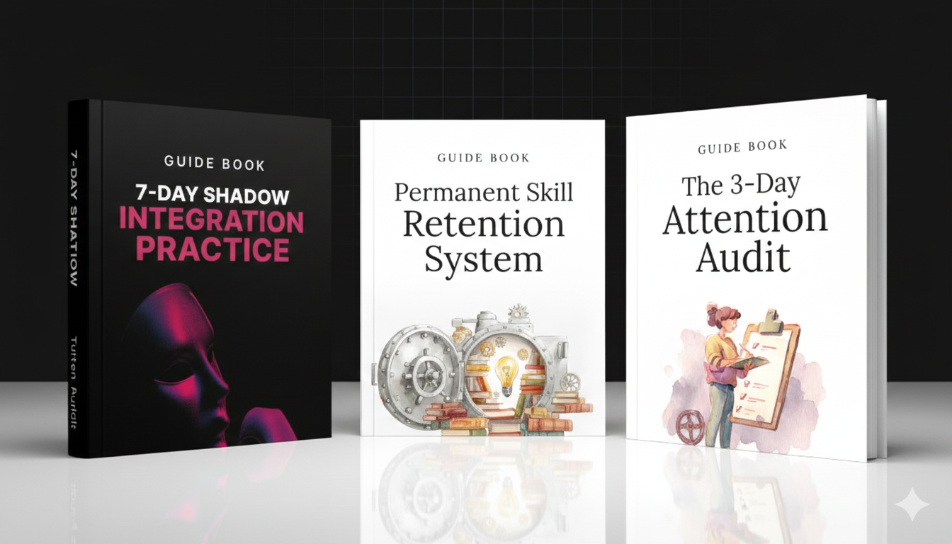 Audit Your Attention, Retain Skills Forever & Integrate Your Shadow in 7 Days