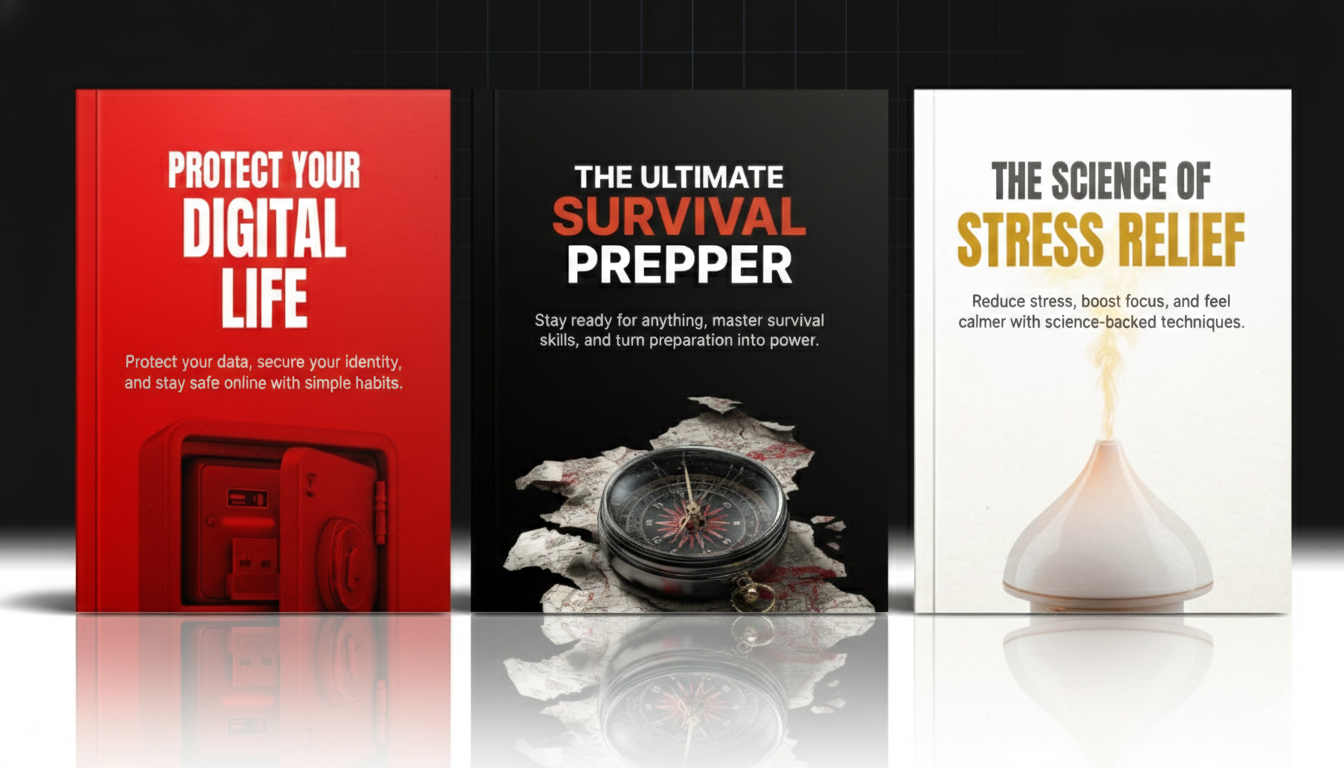 Protect Your Online Life, Prepare for Emergencies & Master Calm Under Pressure