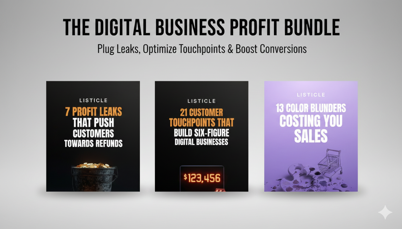 Fix Color Mistakes, Plug Profit Leaks & Build Six-Figure Touchpoints