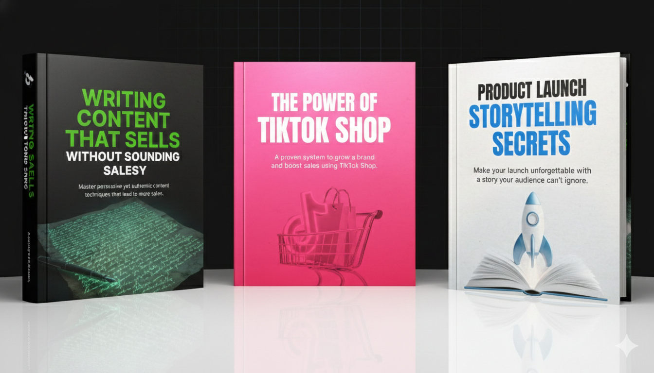 Craft Irresistible Product Launch Stories, Dominate TikTok Shop & Write Content That Sells Naturally