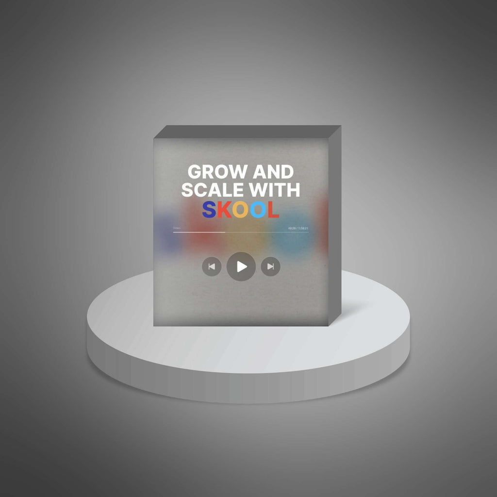 Grow and Scale with Skool: Complete 21-Part Community Growth Course