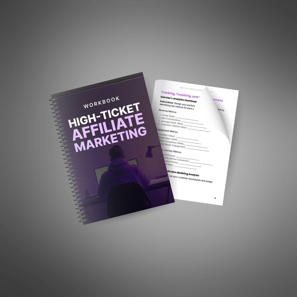 High-Ticket Affiliate Marketing – Interactive Workbook to Earn Premium Commissions