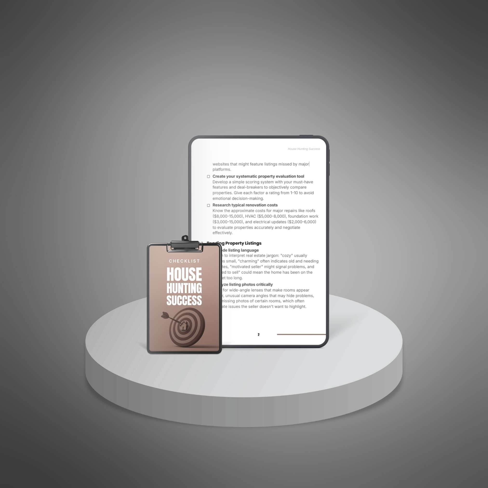 House Hunting Success