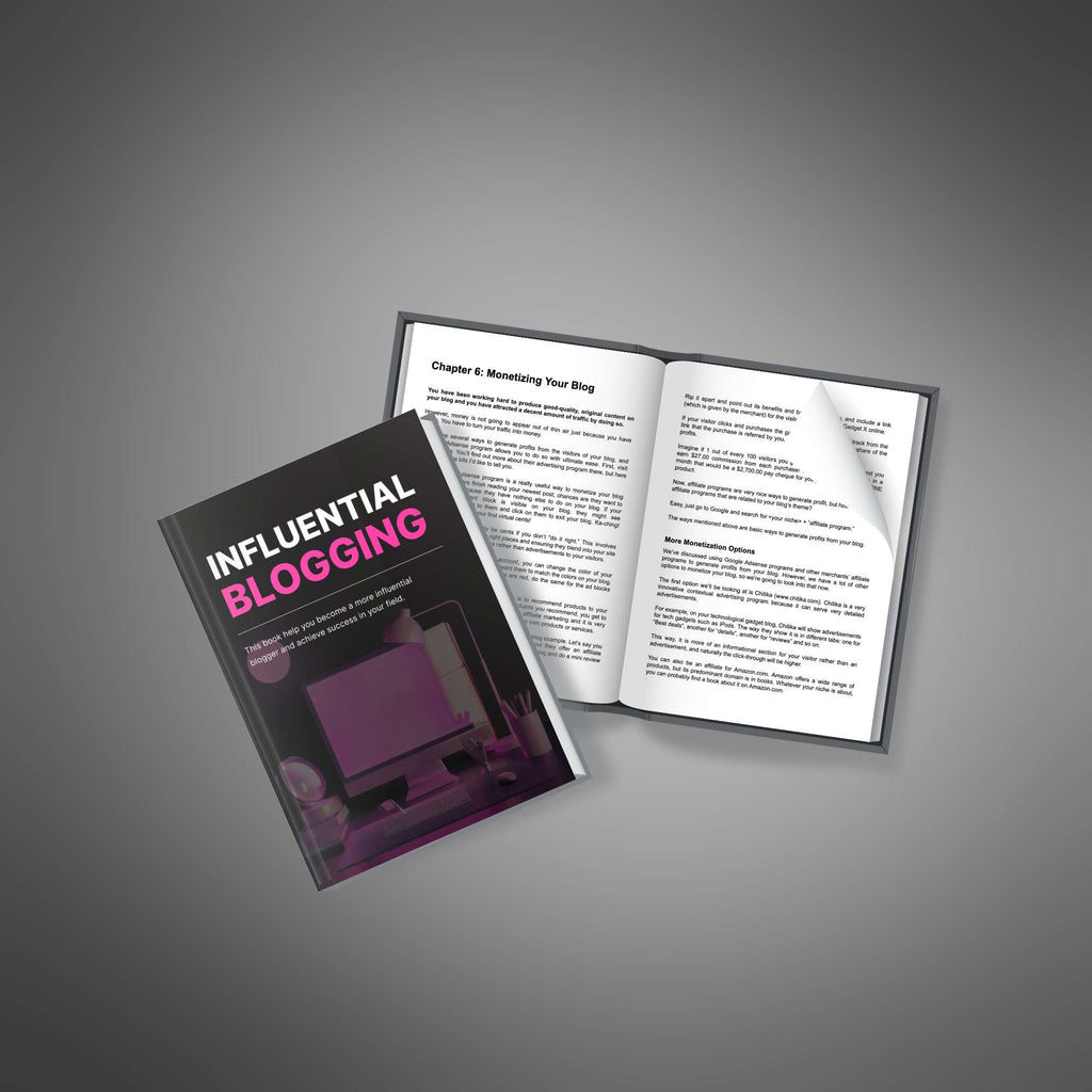Influential Blogging: How to Start, Grow, and Monetize a Blog for Long-Term Success