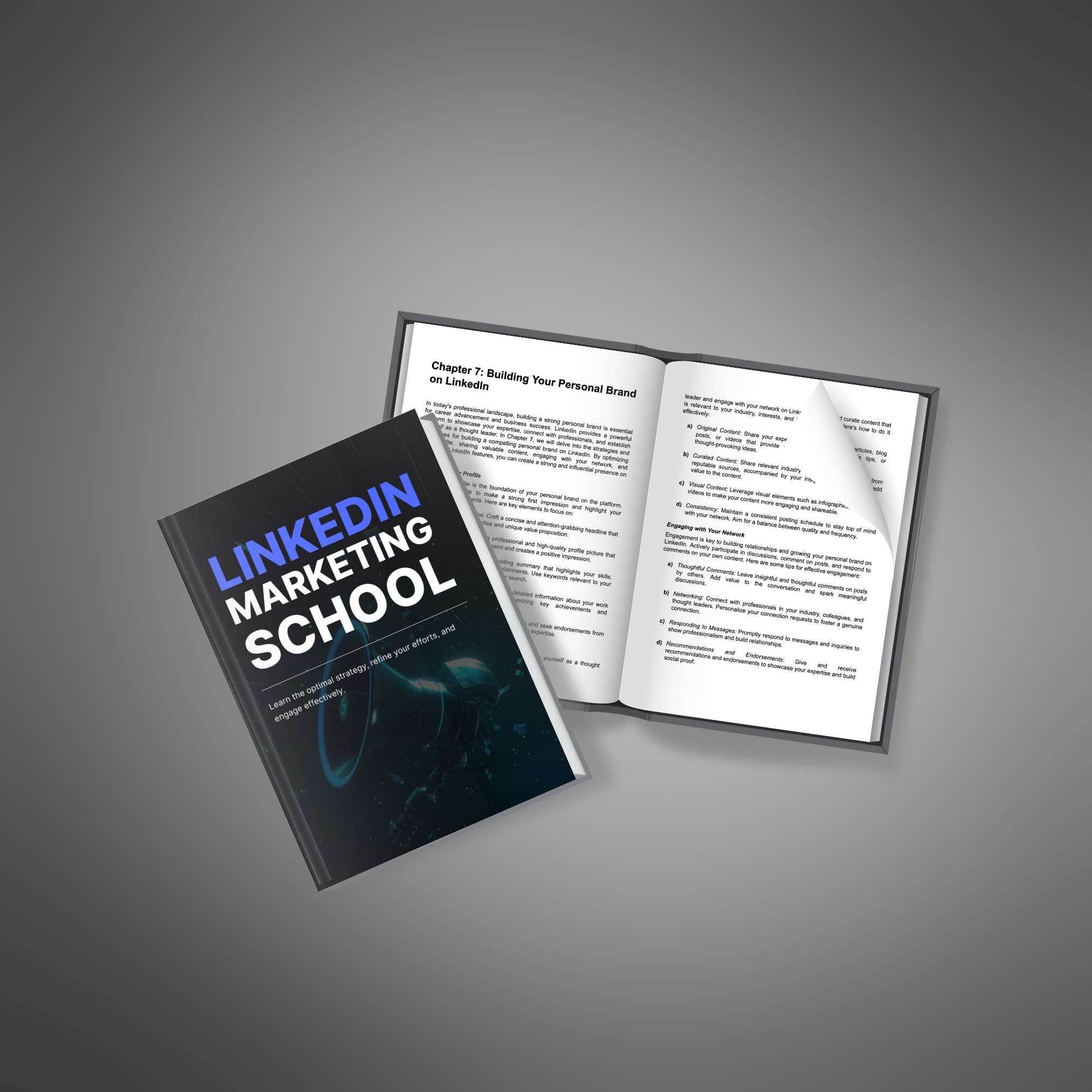 LinkedIn Marketing School: Complete Guide to Build Authority, Generate Leads, and Grow Your Business