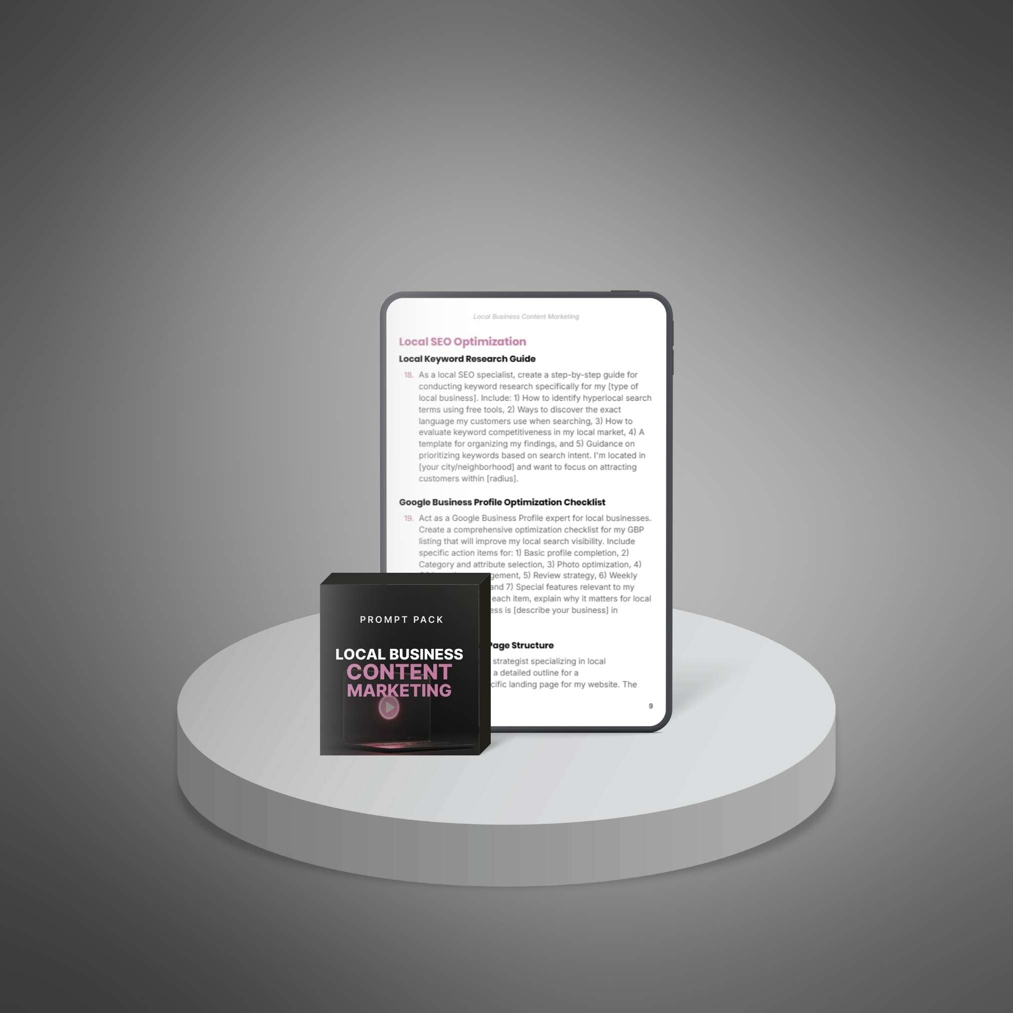 Local Business Content Marketing