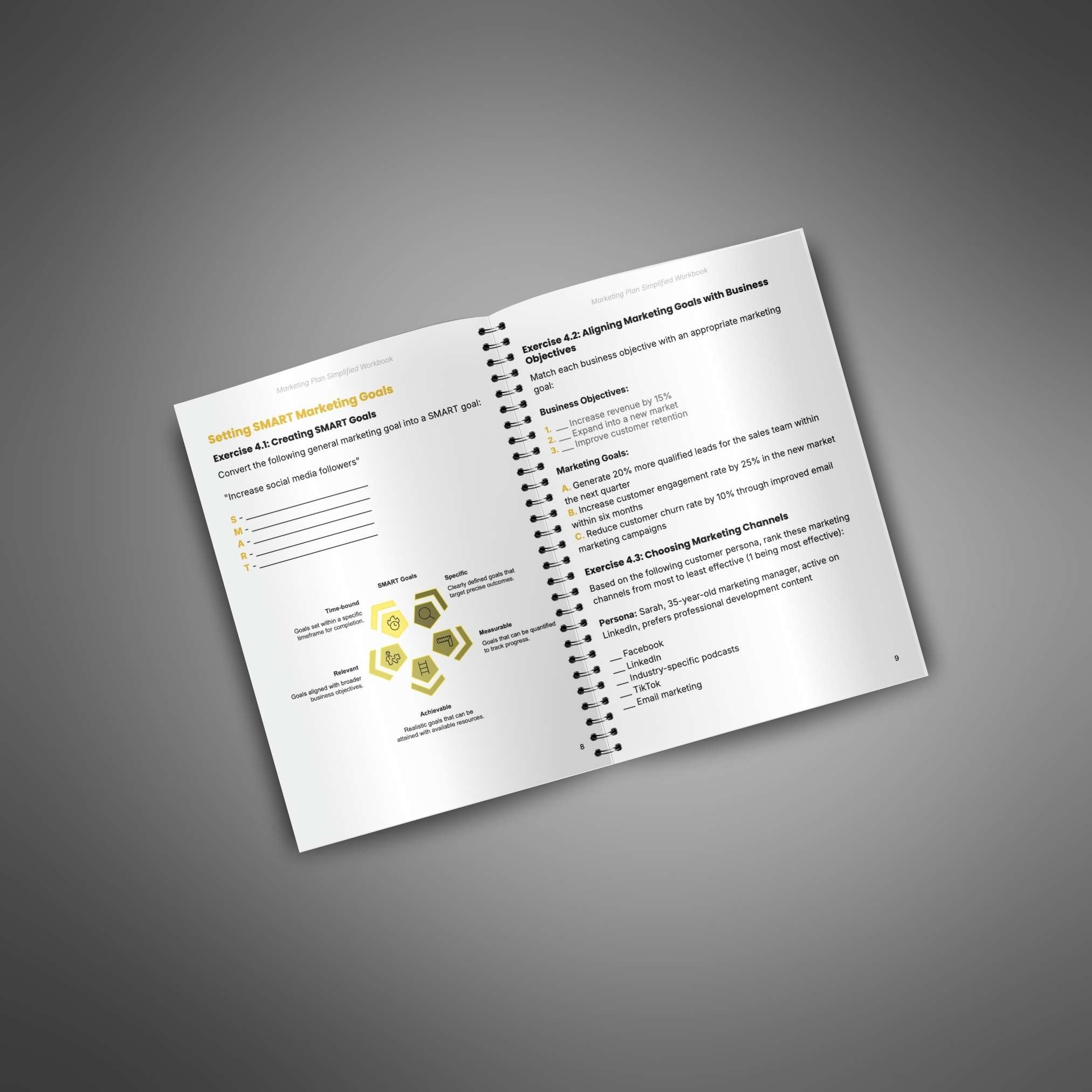 Marketing Plan Simplified – Workbook