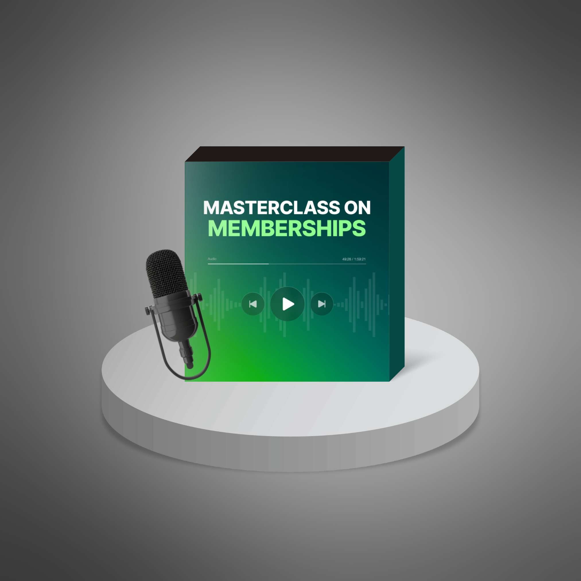 Masterclass on Memberships – The Complete Audio Guide to Building & Scaling Profitable Membership Programs