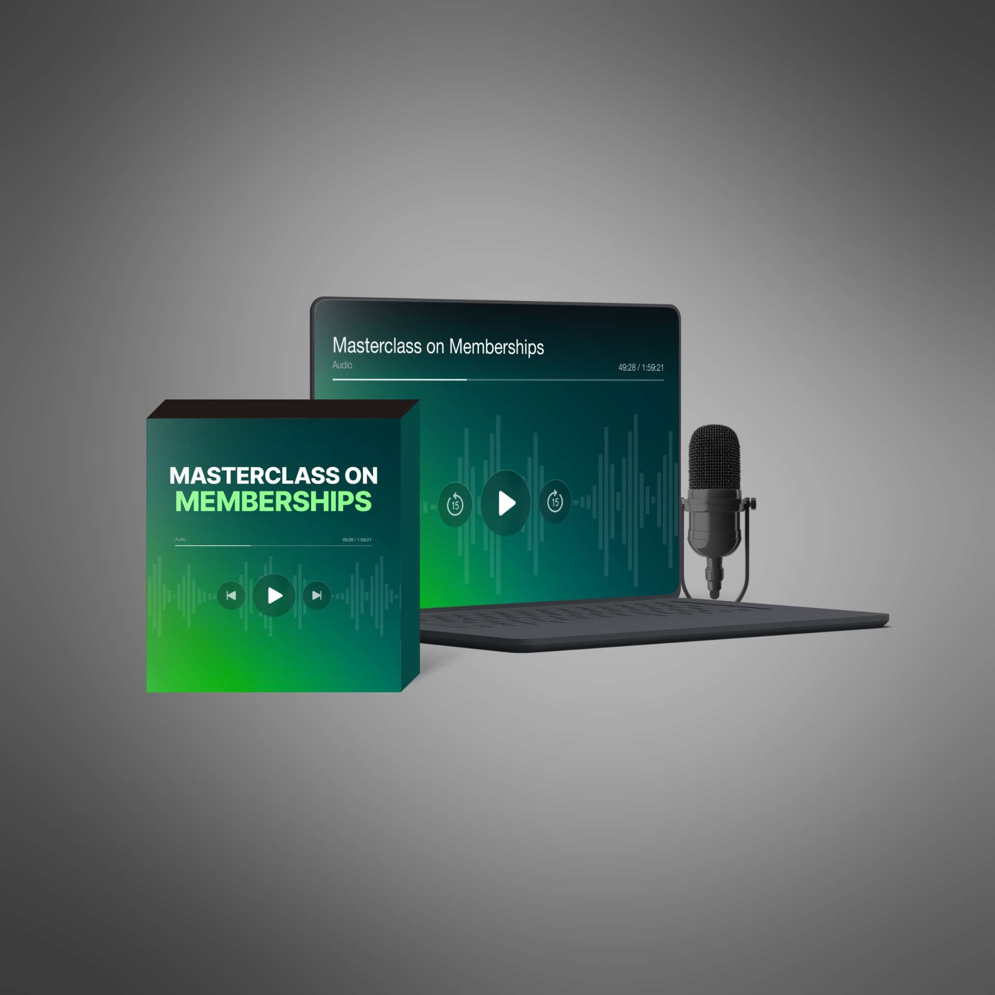 Masterclass on Memberships – The Complete Audio Guide to Building & Scaling Profitable Membership Programs