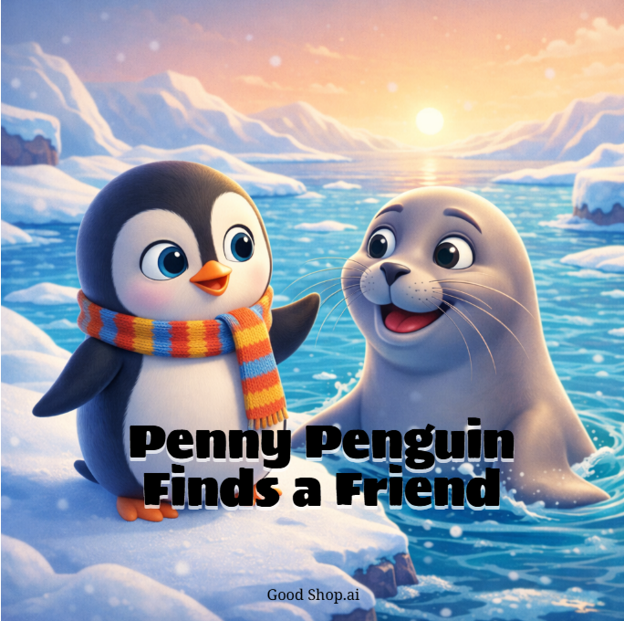 Penny Penguin Finds a Friend