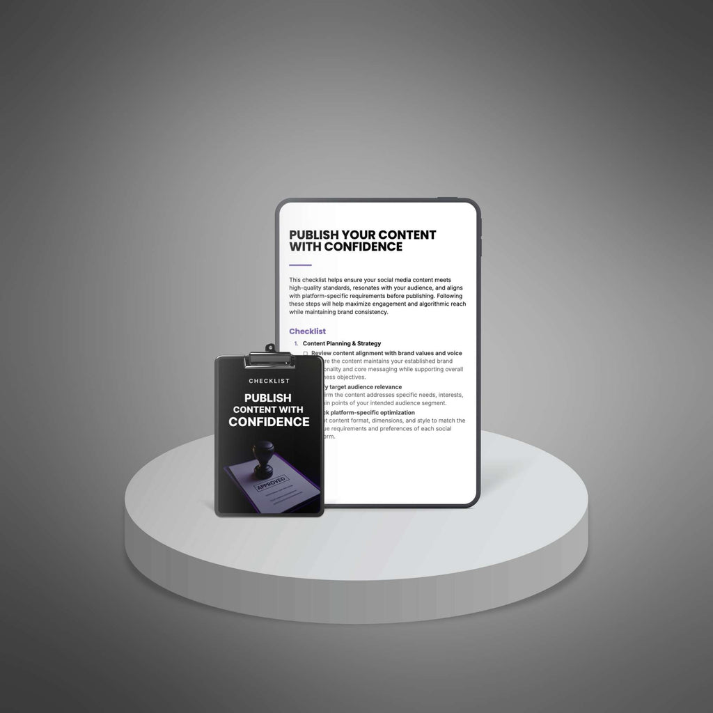 Publish Your Content with Confidence