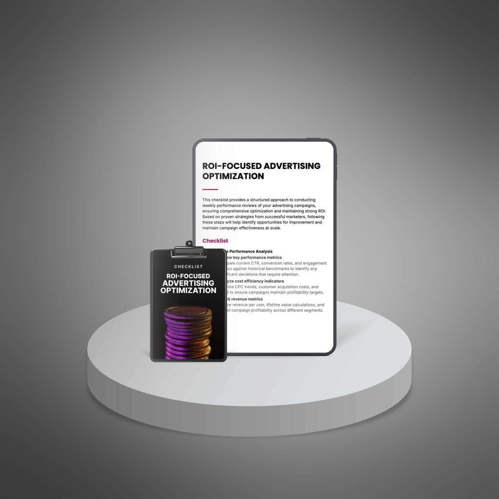 ROI-Focused Advertising Optimization