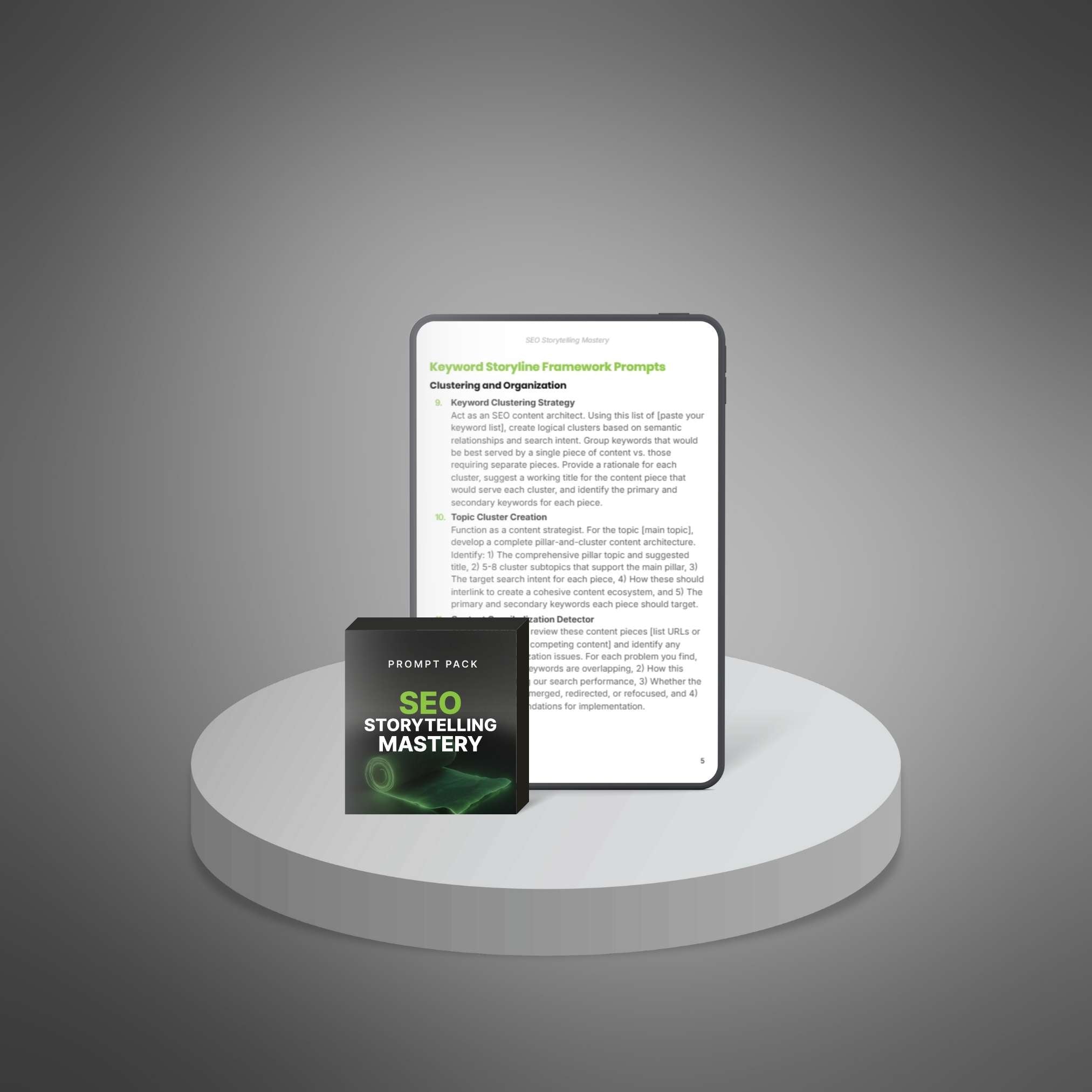 SEO Storytelling Mastery