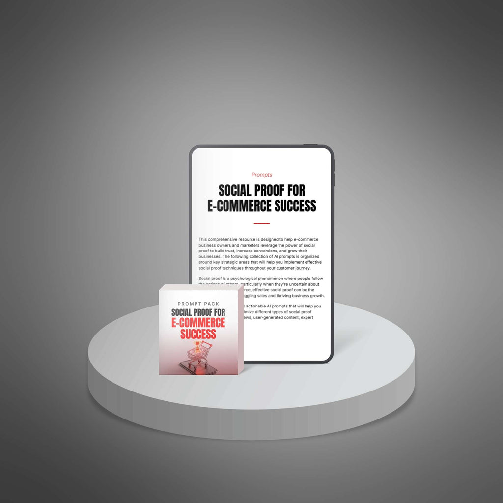 Social Proof for E-Commerce Success