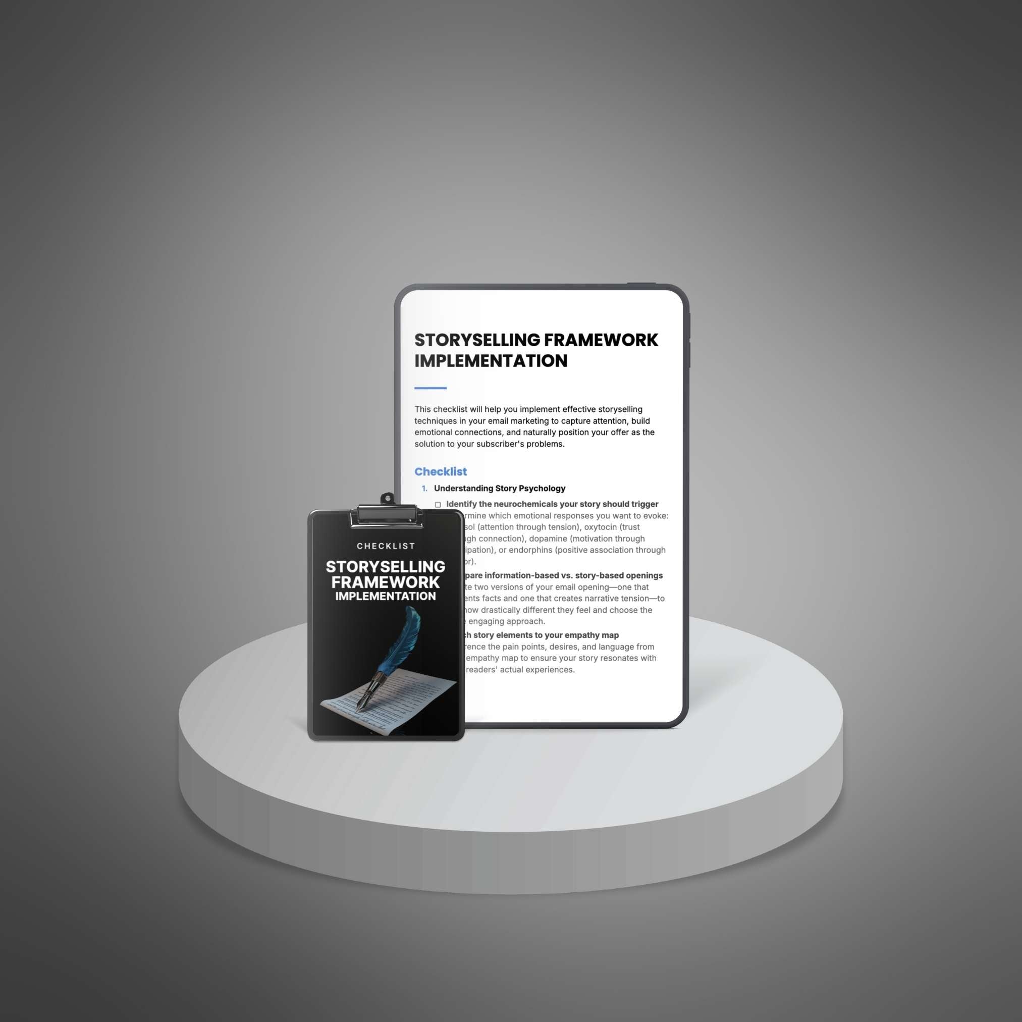 Storyselling Framework Implementation