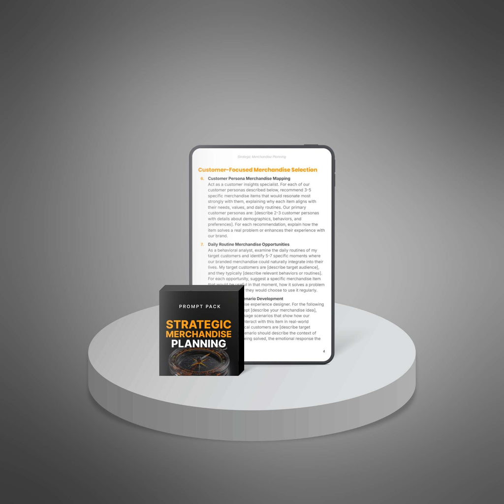 Strategic Merchandise Planning