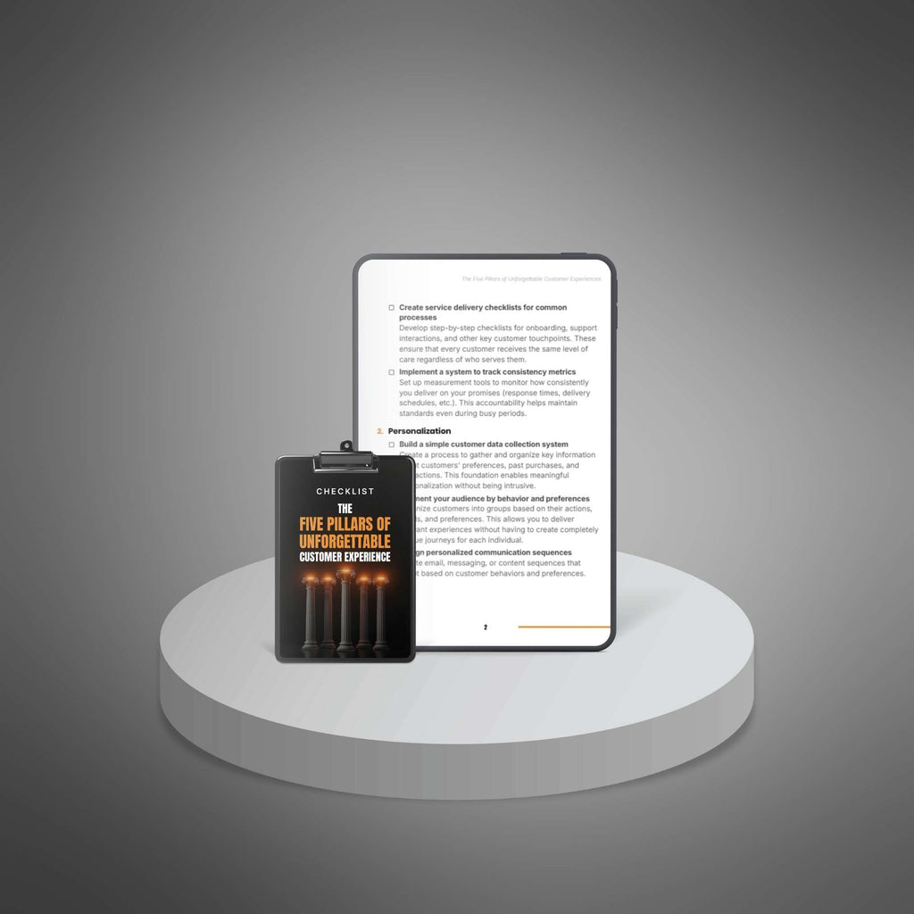 The Five Pillars of Unforgettable Customer Experiences